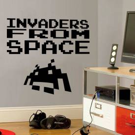 Adesivo de Parede Invaders From Space