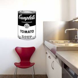 Adesivo de Parede Lata Campbells Tomato