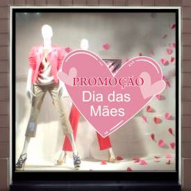 Adesivo Para Vitrine Dia Das Mães 17