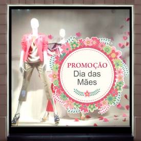 Adesivo Para Vitrine Dia Das Mães 03