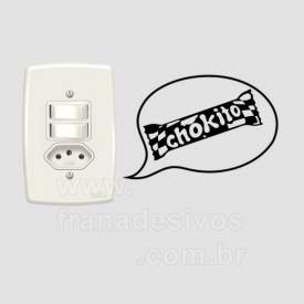 Adesivo Decorativo de Interruptor - Chokito