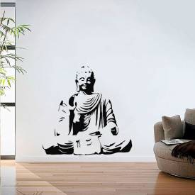 Adesivo De Parede Estatua Buda