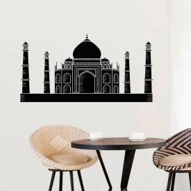 Adesivo de Parede Monumentos Silhueta Taj Mahal