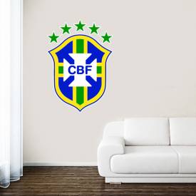 Adesivo decorativo escudo do Brasil