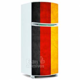 Adesivo para Geladeira Inteira - Bandeira Alemanha