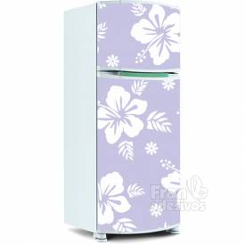 Adesivo para Geladeira Inteira - Floral 5