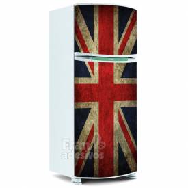 Adesivo para Geladeira Inteira - Bandeira Inglaterra