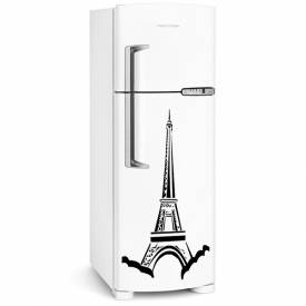 Adesivo de Geladeira Torre Eiffel - Paris - França