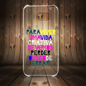 Capinha Para Celular Frase Vida Criativa