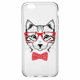 Capinha para Celular Gatinho com Gravata