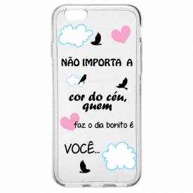 Capinha para Celular Não Importa a Cor Do Céu