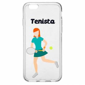 Capinha para Celular Profissão Mulher Tenista