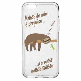 Capinha para Celular Sou metade preguiça