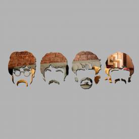 Espelho Decorativo Beatles
