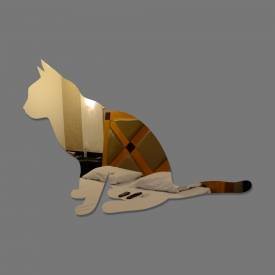 Espelho Decorativo Gato