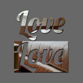 Espelho Decorativo Love Love