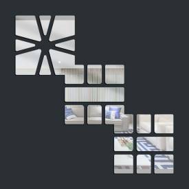 Espelho Decorativo Quadros Mosaico