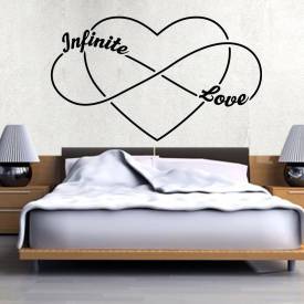 Adesivo de Parede Infinite Love