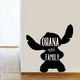 Adesivo De Parede Stitch Ohana