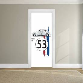 Adesivo de Porta Fusca Herbie 01