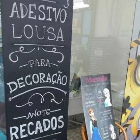 Papel Parede Adesivo Lousa Quadro Negro Preto Fosco 0,5mx 1m