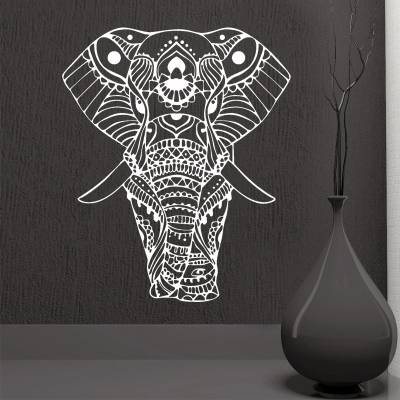 Adesivo de Parede Elefante Indiano