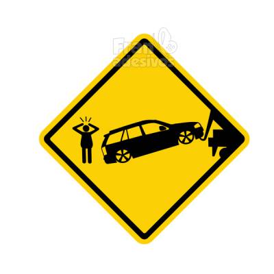 Adesivo de Carro Rebocado