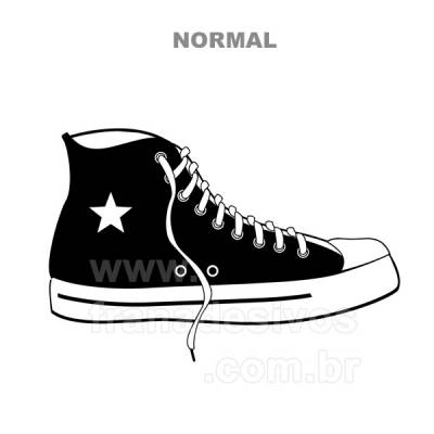 Adesivo Decorativo Tenis All Star