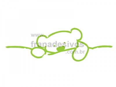 Adesivo Decorativo Quarto de Criança - Urso / Ursinho Amigo