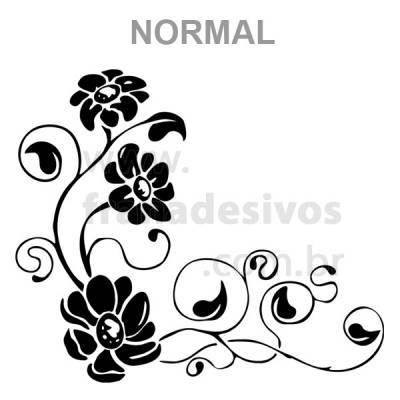 Adesivo de Parede Floral 18