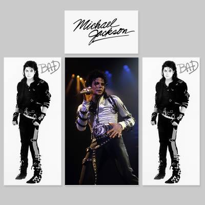 Adesivo para Envelopamento de Geladeira Completa Michael Jackson