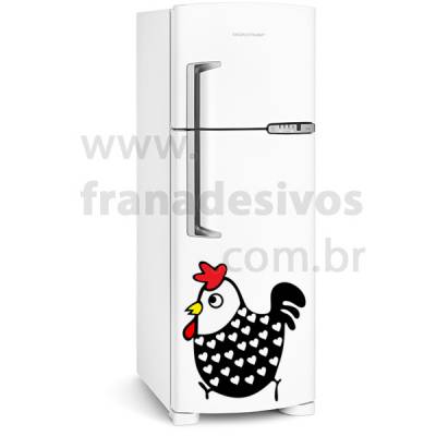 Adesivo de Geladeira Galo