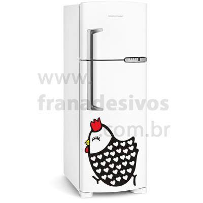 Adesivo de Geladeira Modelo Galinha 1