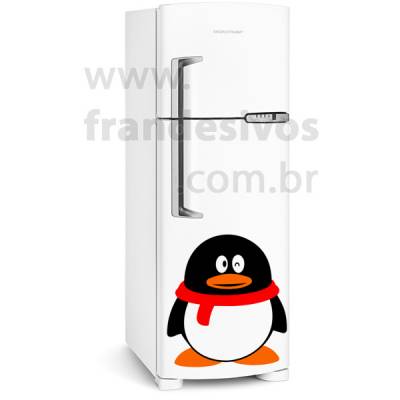 Adesivo de Geladeira Pinguim Piscando