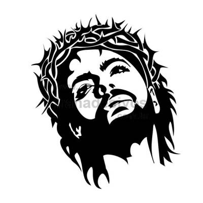 Adesivo Decorativo de Parede Religioso Jesus Cristo 1