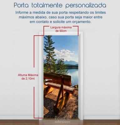 Adesivo de porta Animais 003