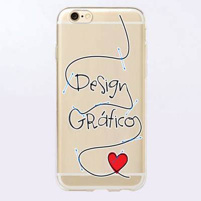Capinha para Celular Designer Gráfico Feminino
