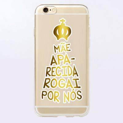 Capinha para Celular Mãe Rogai Por Nós