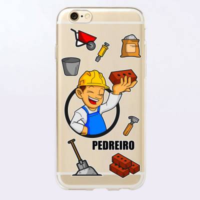 Capinha para Celular Pedreiro