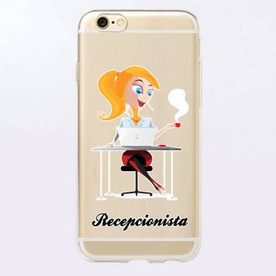 Capinha para Celular Recepcionista
