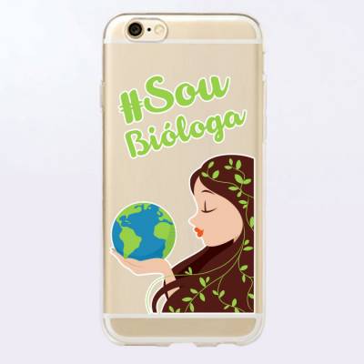 Capinha para Celular Sou Bióloga