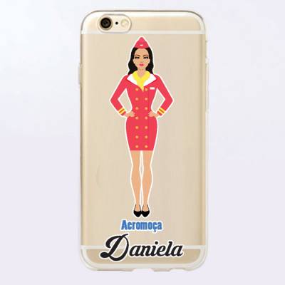 Capinha para Celular Aeromoça 2