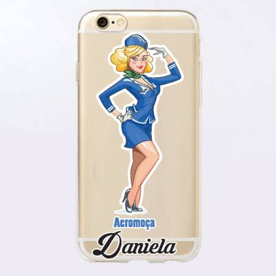 Capinha para Celular Aeromoça 3