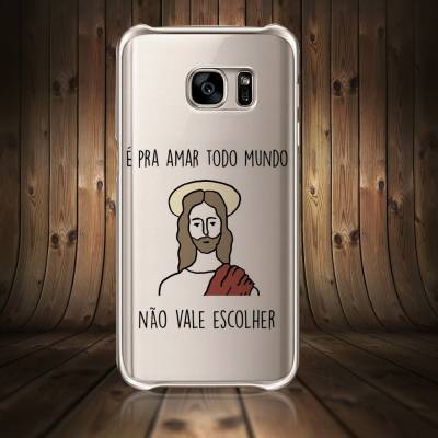 Capinha para Celular Diversas Amar a Todos