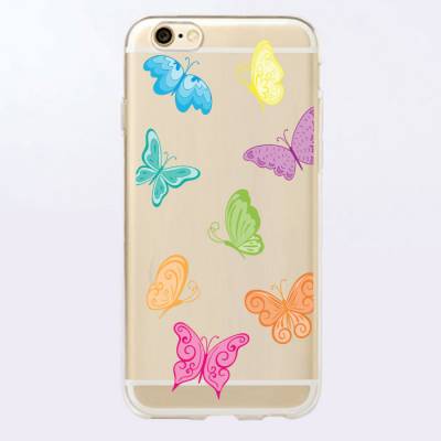 Capinha para Celular Borboletas Coloridas