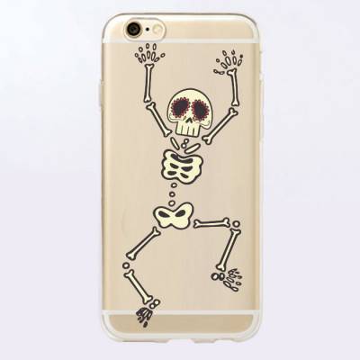 Capinha para Celular Caveira Dançando