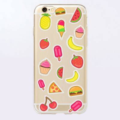 Capinha para Celular Frutas e Sorvetes