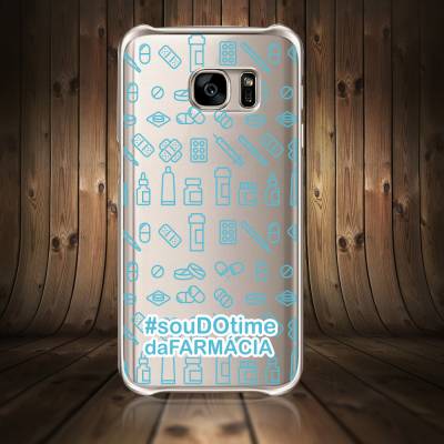 Capinha para Celular Profissão Farmácia Ícones