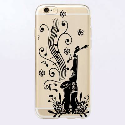 Capinha para Celular Sax Com Floral