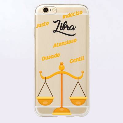 Capinha para Celular Signo de Libra